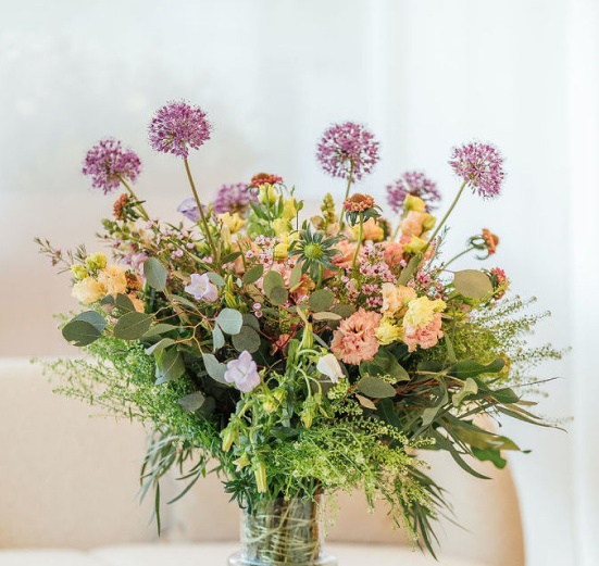 Fleurs fraîches et séchées